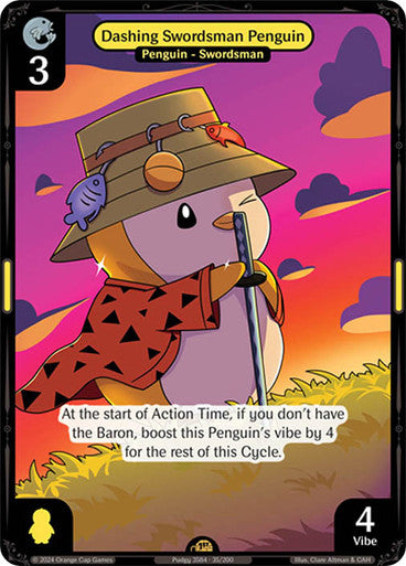 035 - Dashing Swordsman Penguin