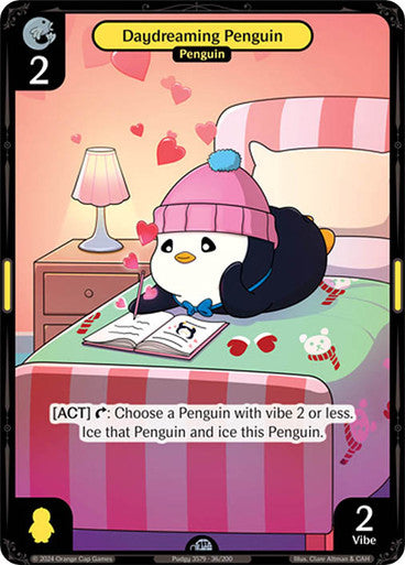 036 - Daydreaming Penguin