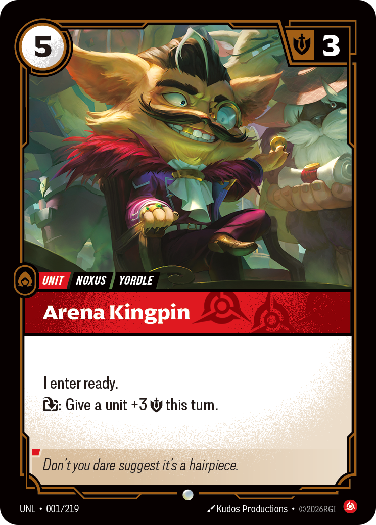 Arena Kingpin (Unleashed UNL-001)