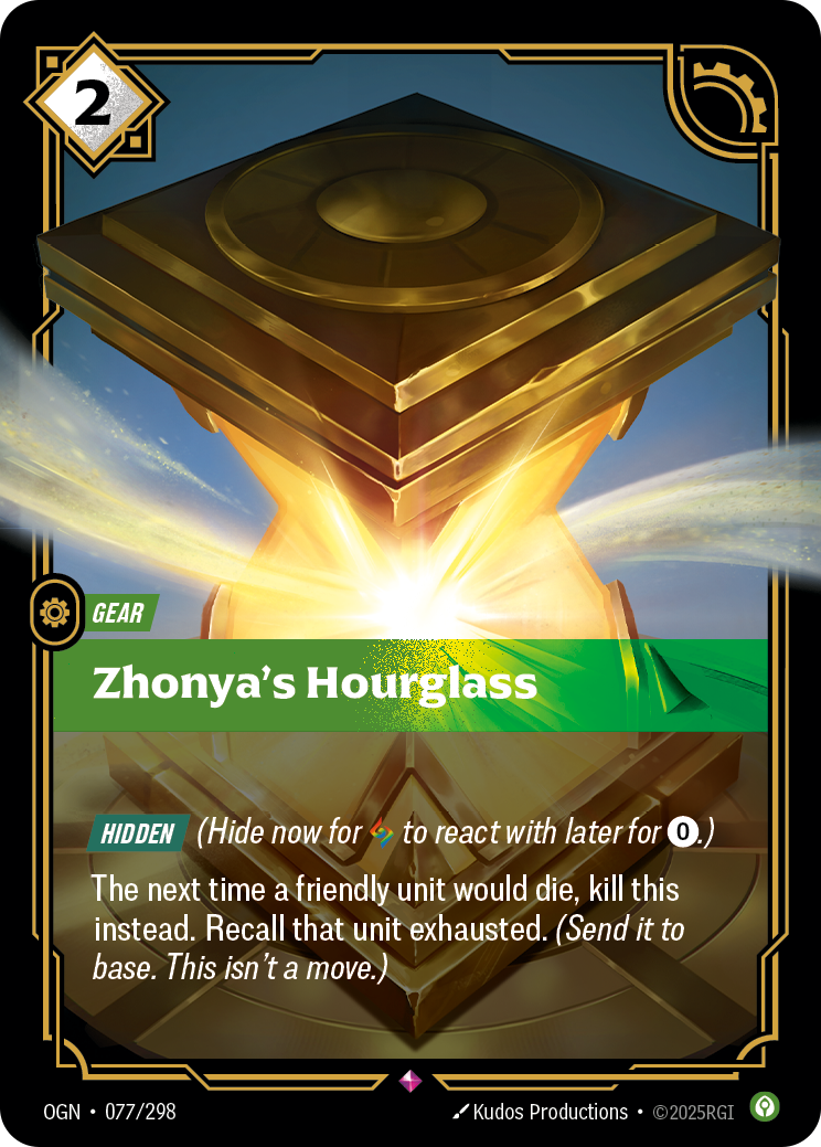 Zhonya's Hourglass (Origins OGN-077)