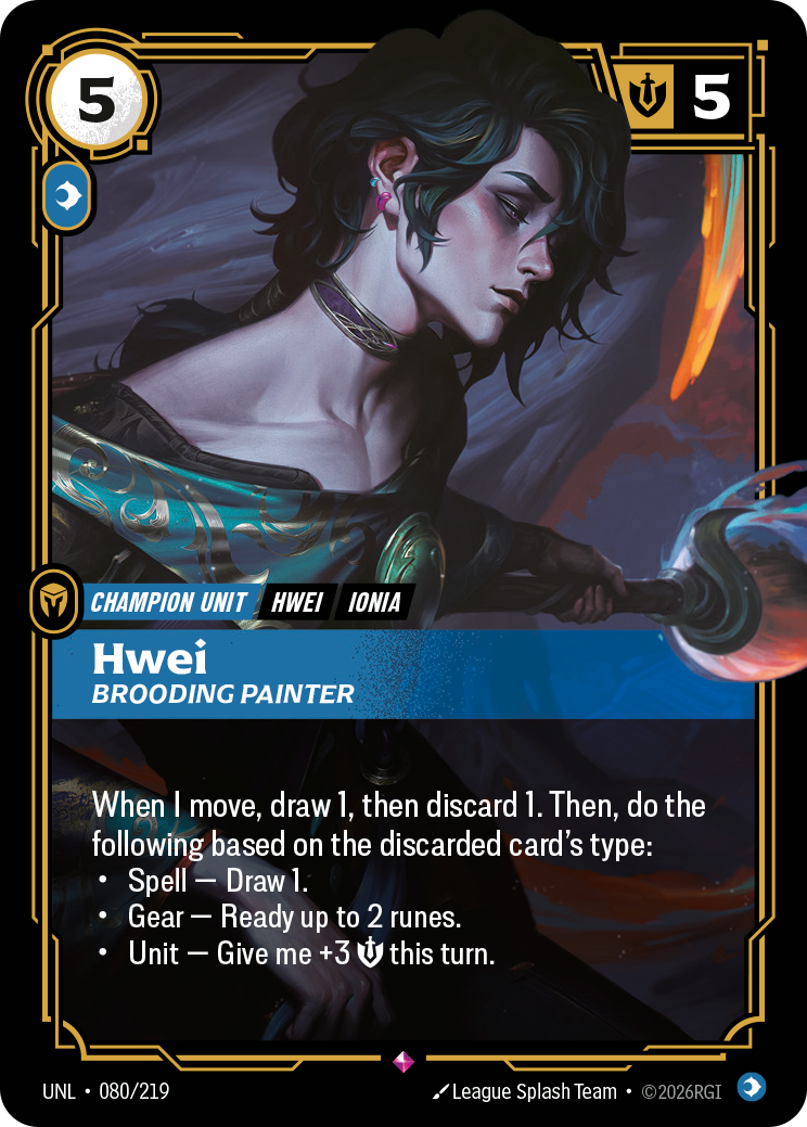 Hwei - Brooding Painter (Unleashed UNL-080)