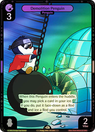 147 - Demolition Penguin - Foil