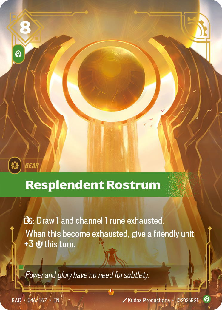 Resplendent Rostrum (Radiance RAD-046/167)