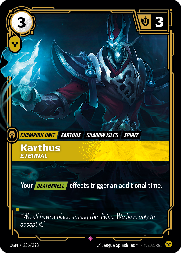 Karthus - Eternal (Origins OGN-236)