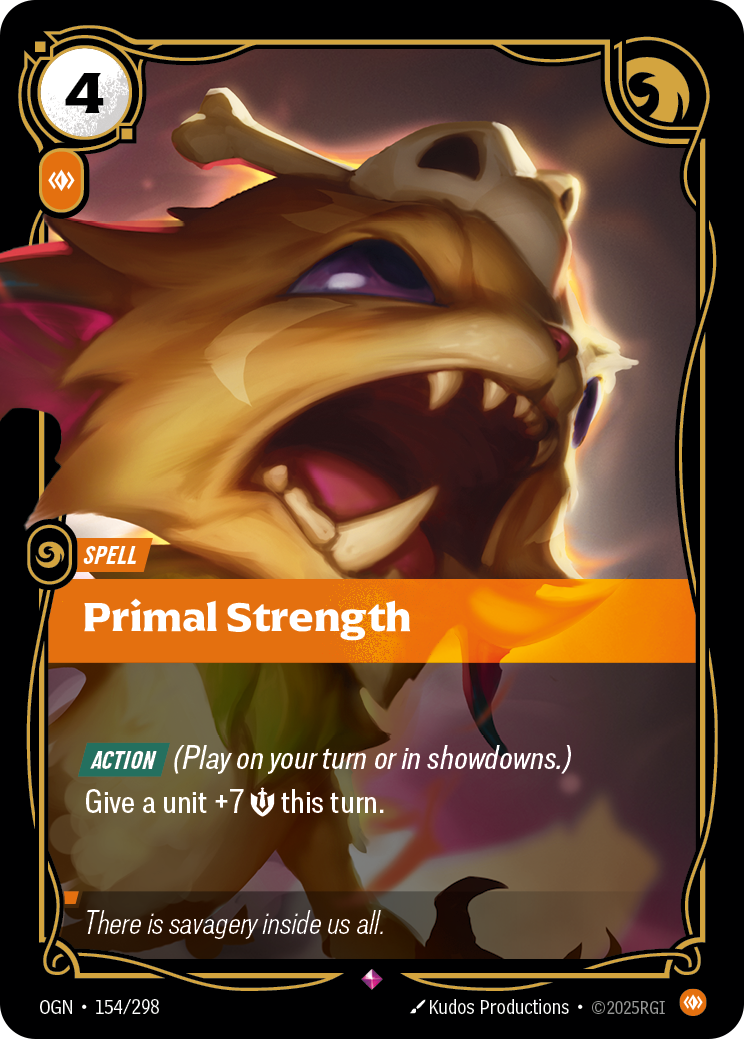 Primal Strength (Origins OGN-154)