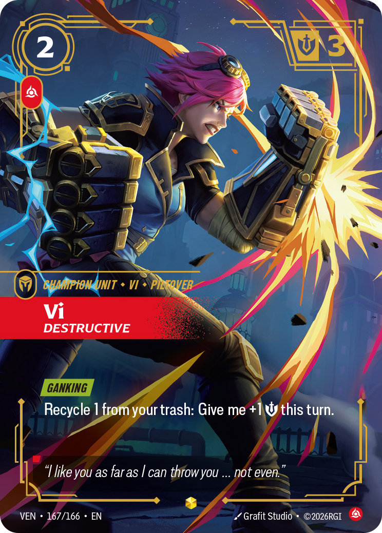 Vi, Destructive (Vendetta VEN-167)