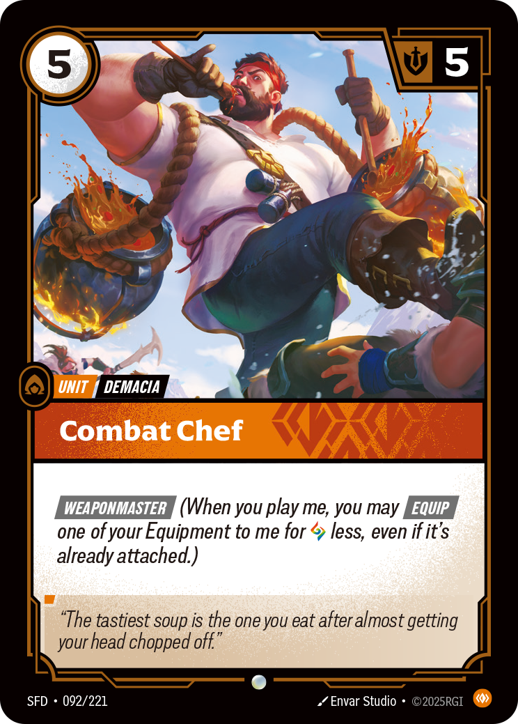 Combat Chef (Spiritforged SFD-092)