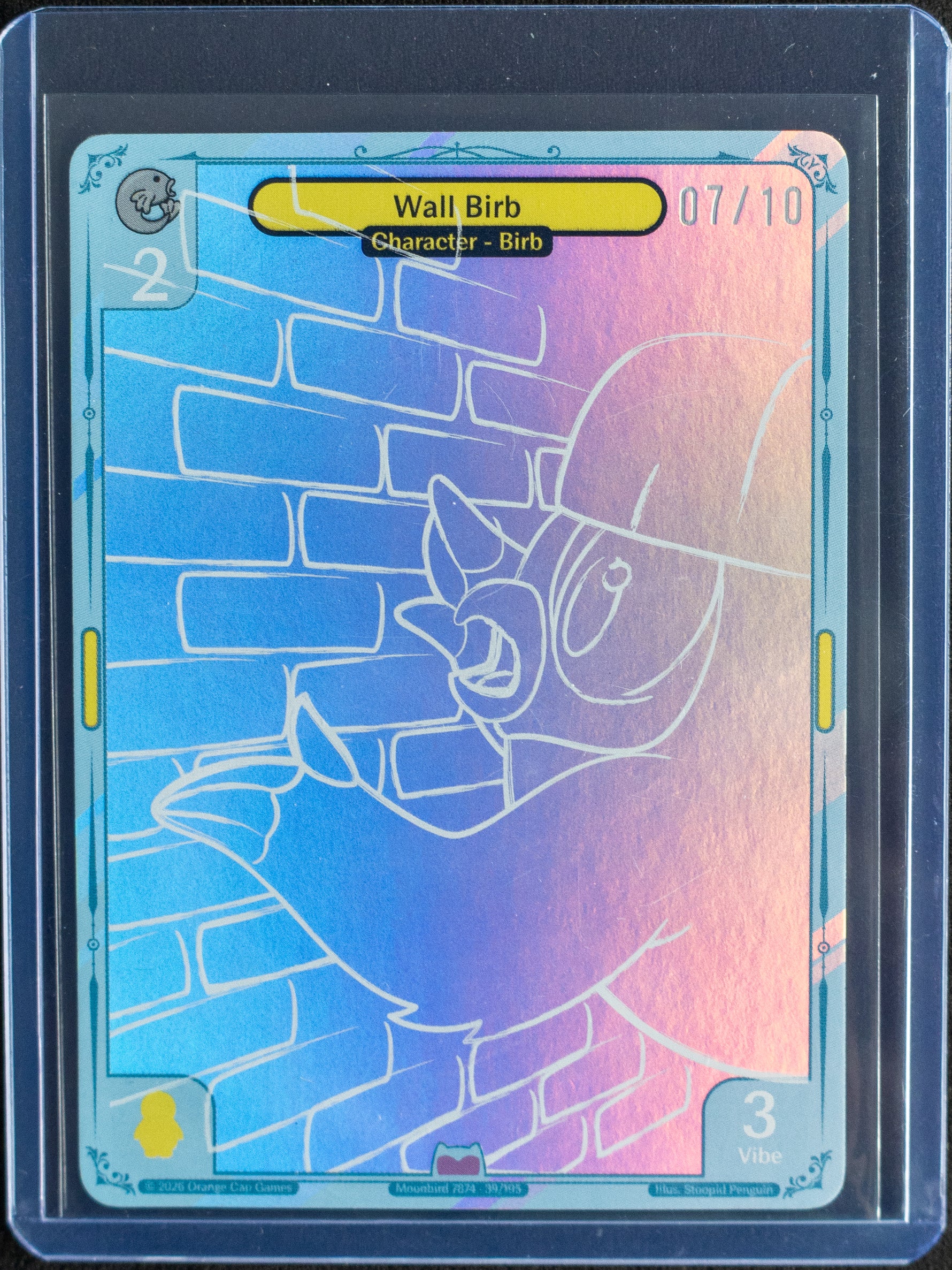 Wall Birb Sketch 07/10