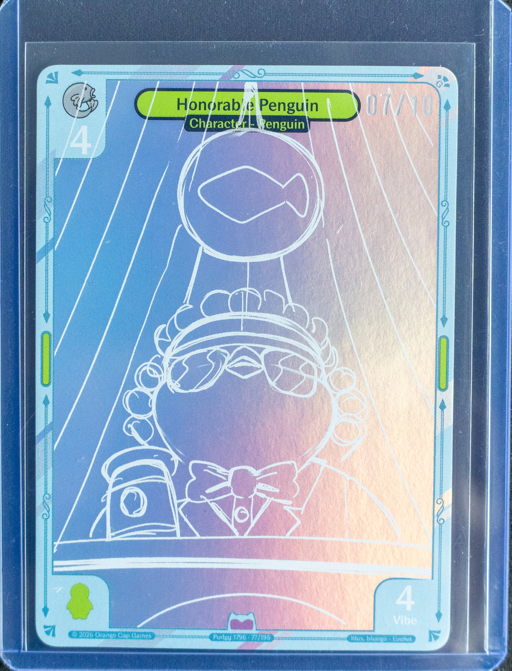 Honorable Penguin Sketch 07/10