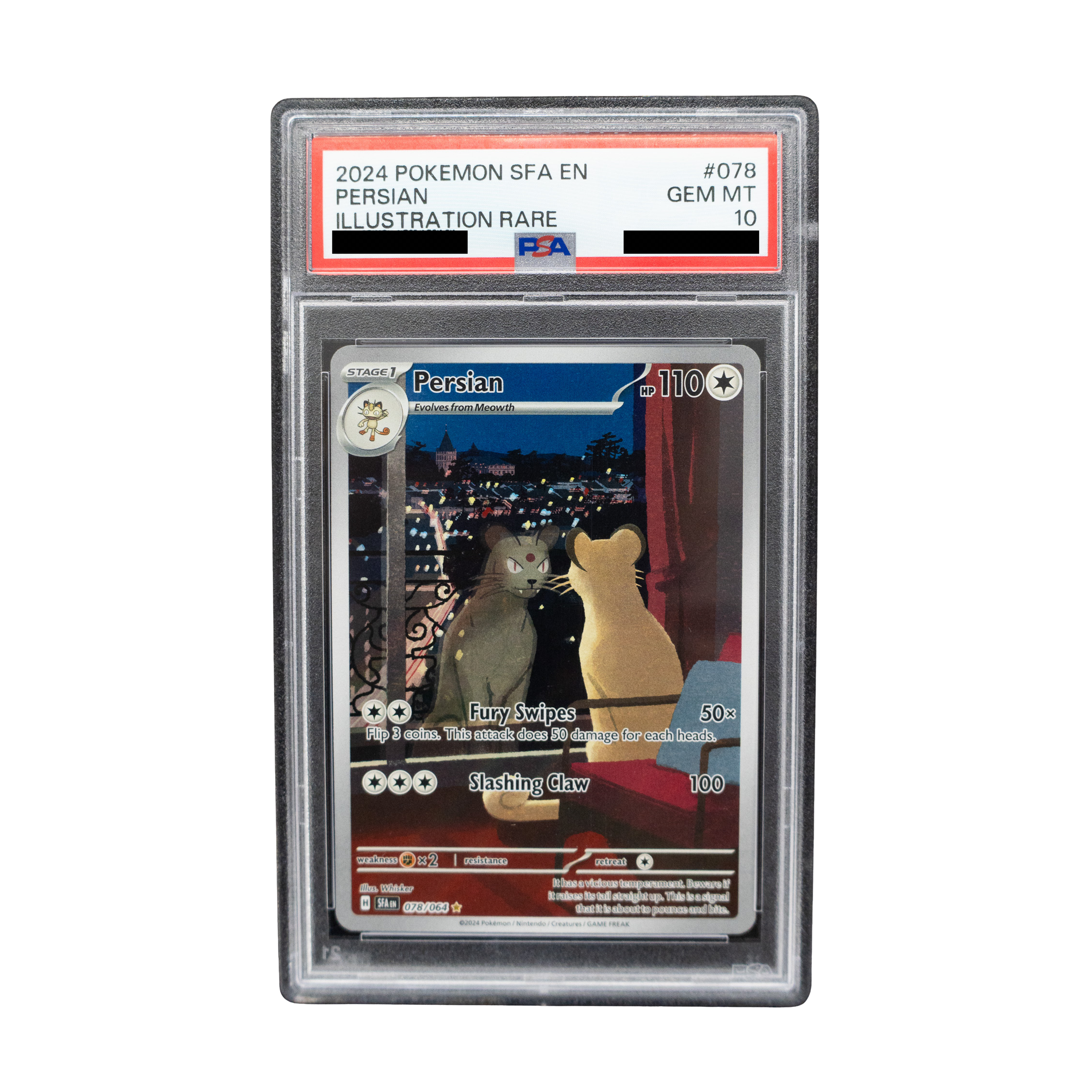2024 Persian #078 Shrouded Fable English - PSA 10 PSA graded slab