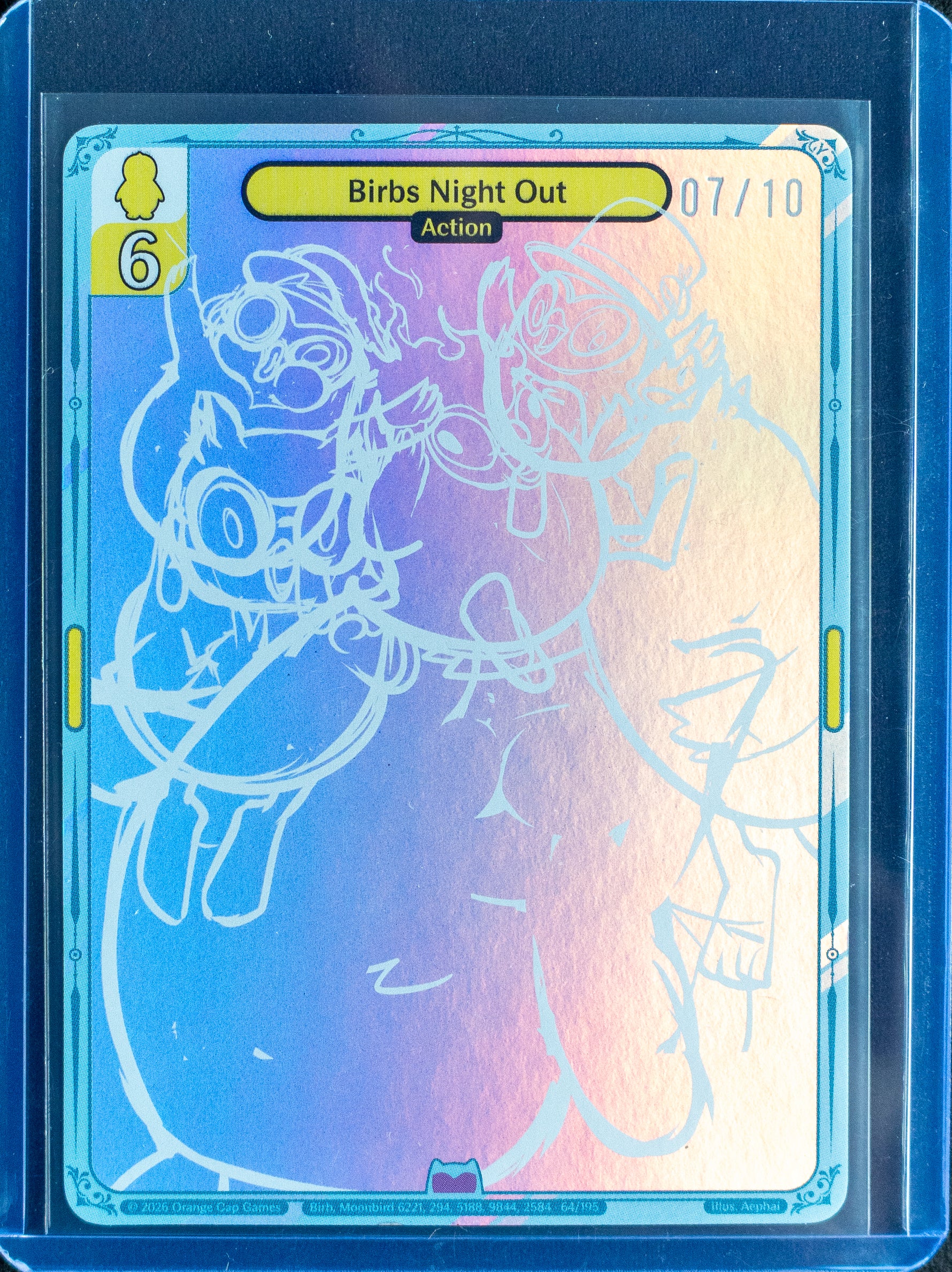 Birbs Night Out Sketch 07/10