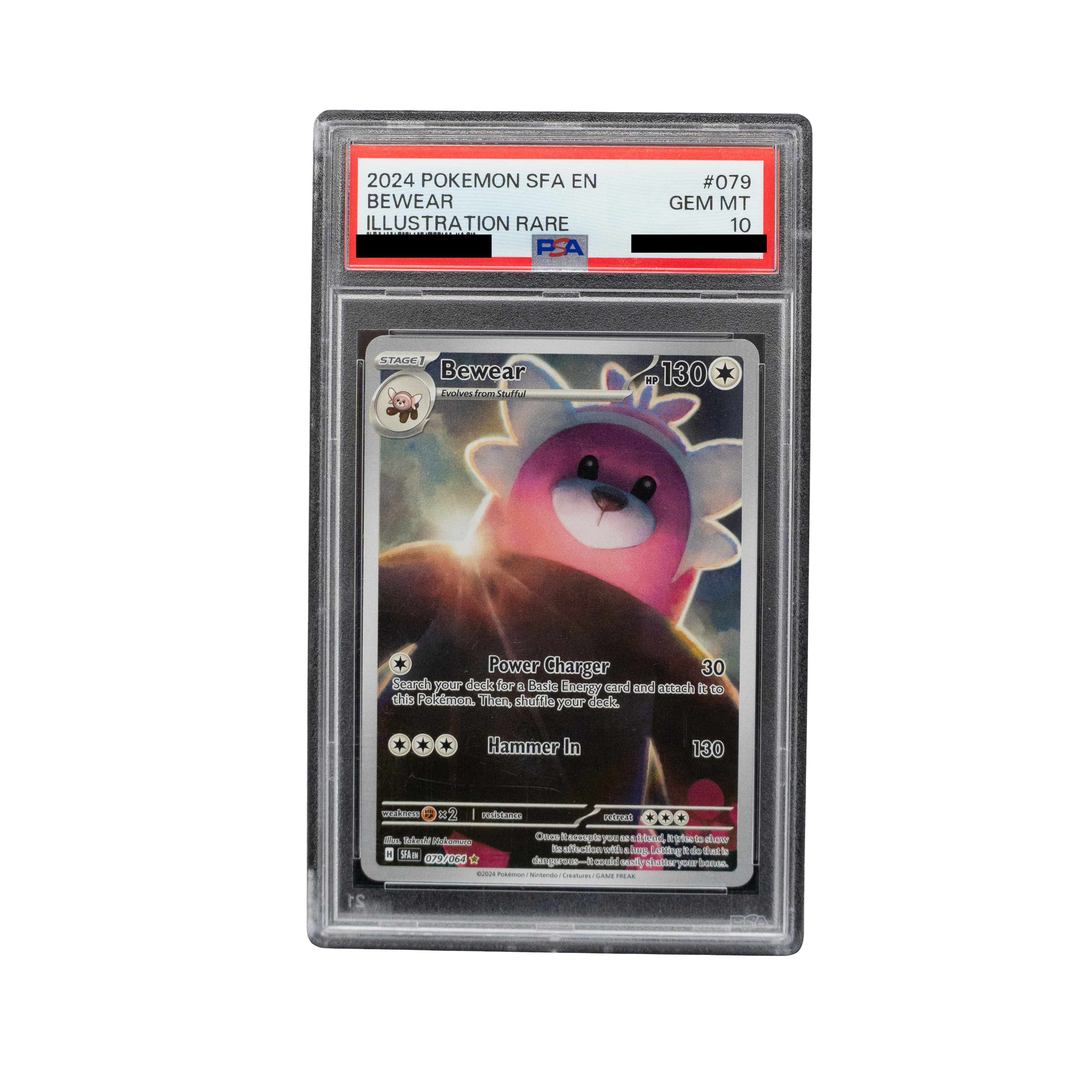 2024 Bewear #079 Shrouded Fable English - PSA 10 PSA graded slab