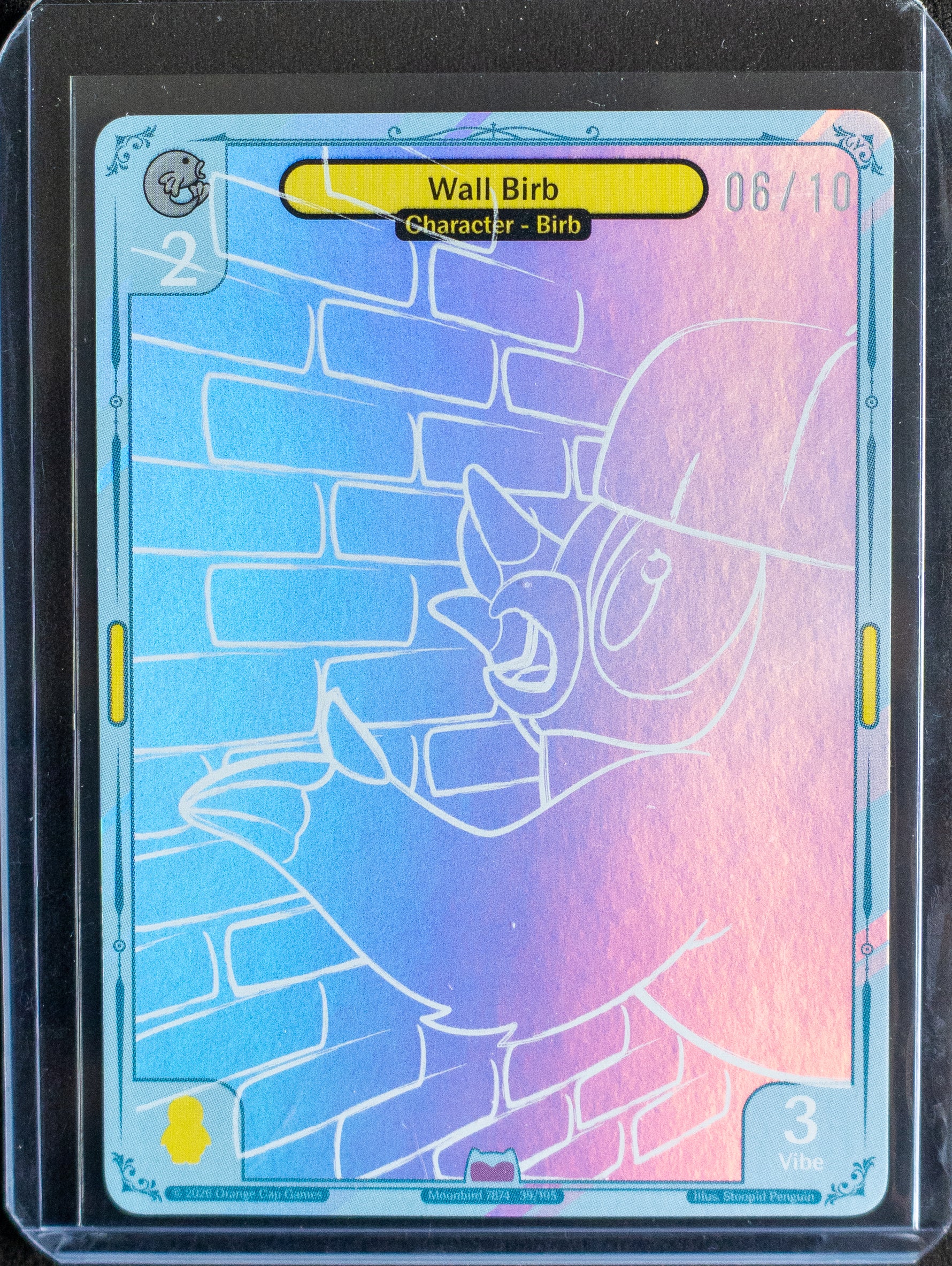 Wall Birb Sketch 06/10