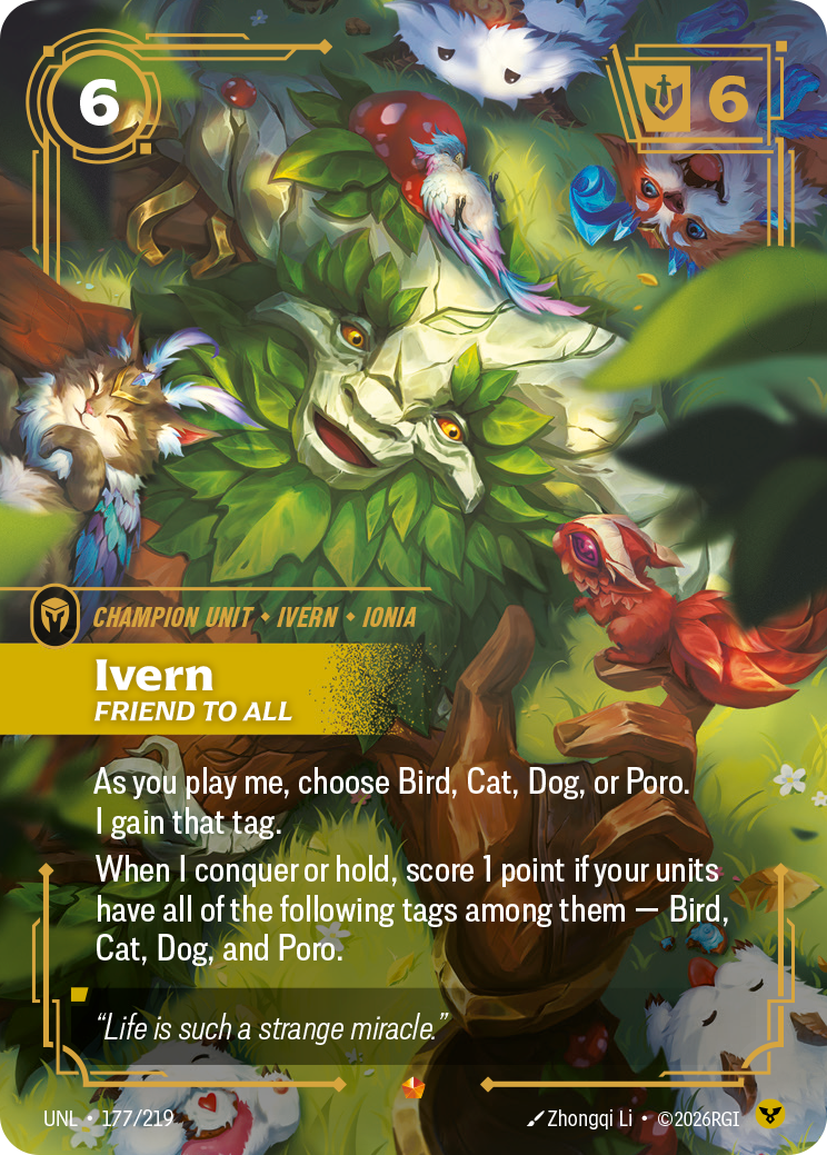 Ivern - Friend to All (Unleashed UNL-177)