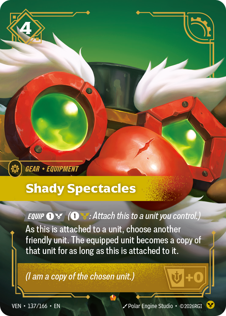 Shady Spectacles (Vendetta VEN-137)