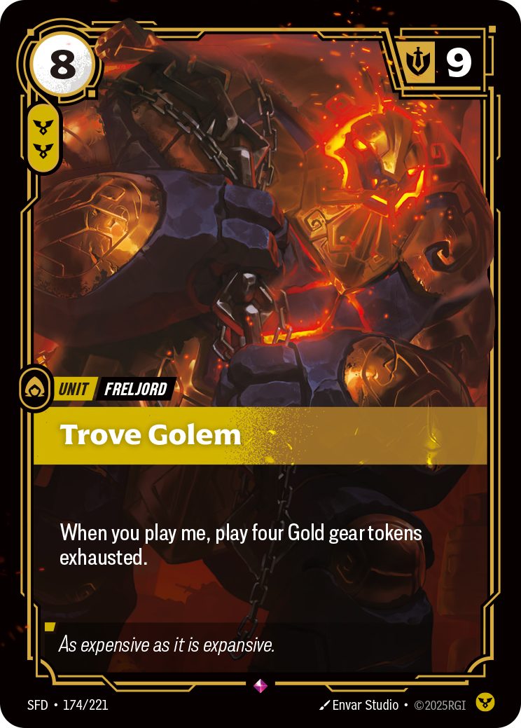 Trove Golem (Spiritforged SFD-174)