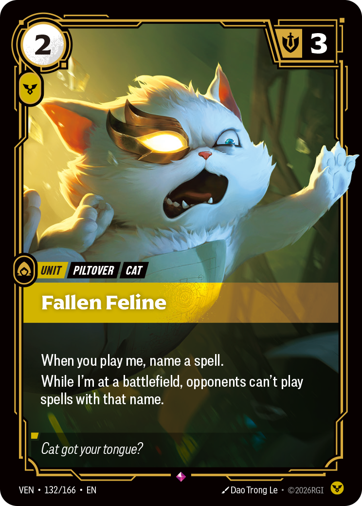 Fallen Feline (Vendetta VEN-132)