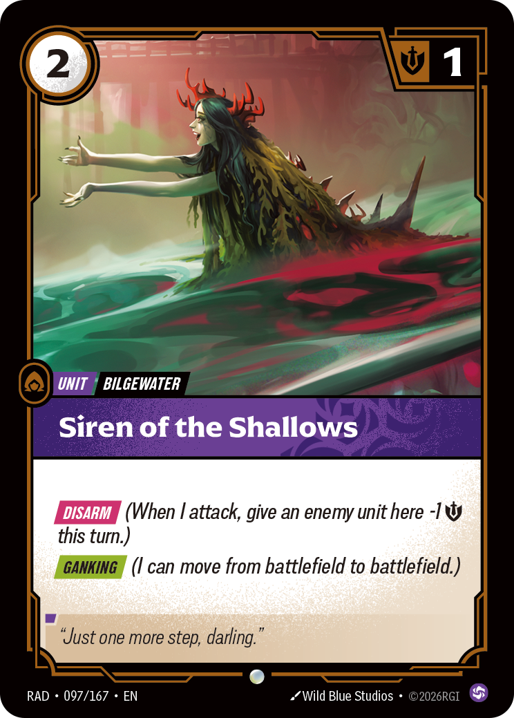 Siren of the Shallows (Radiance RAD-097/167)