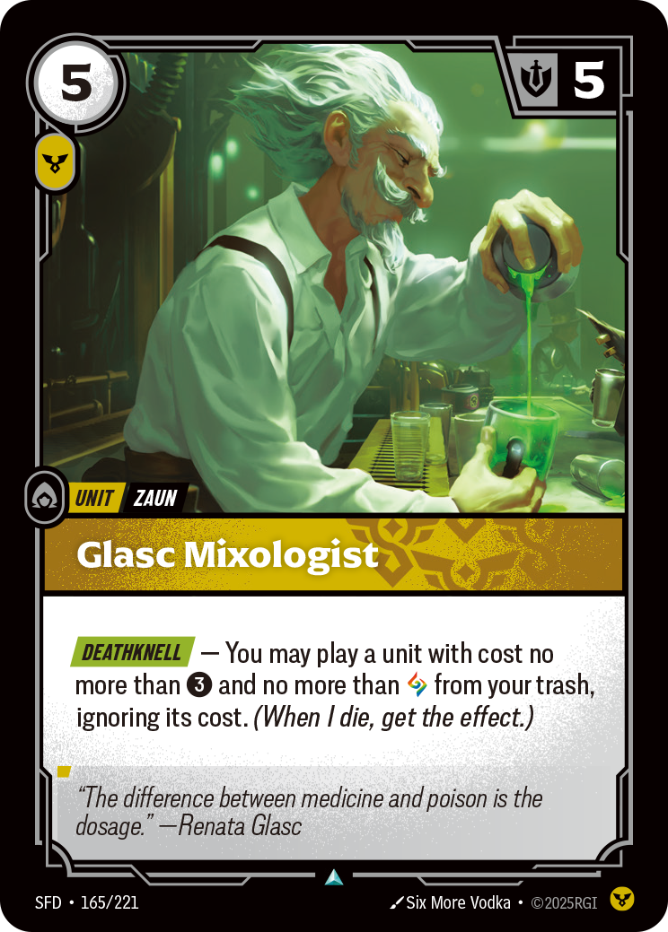 Glasc Mixologist (Spiritforged SFD-165)