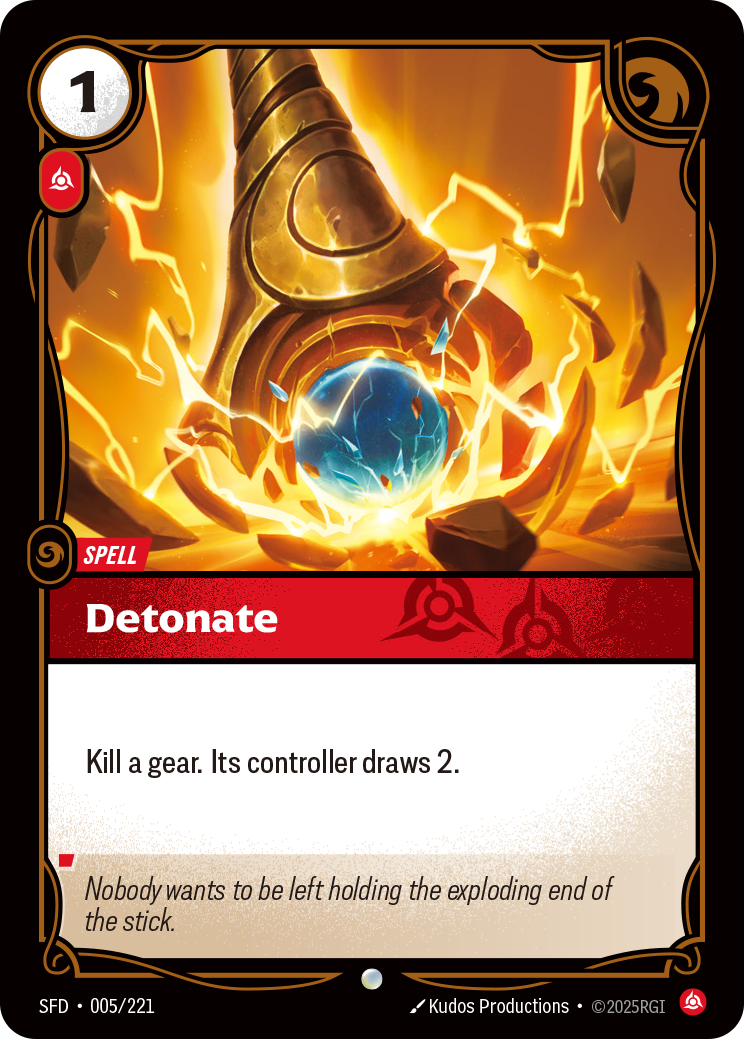 Detonate (Spiritforged SFD-005)