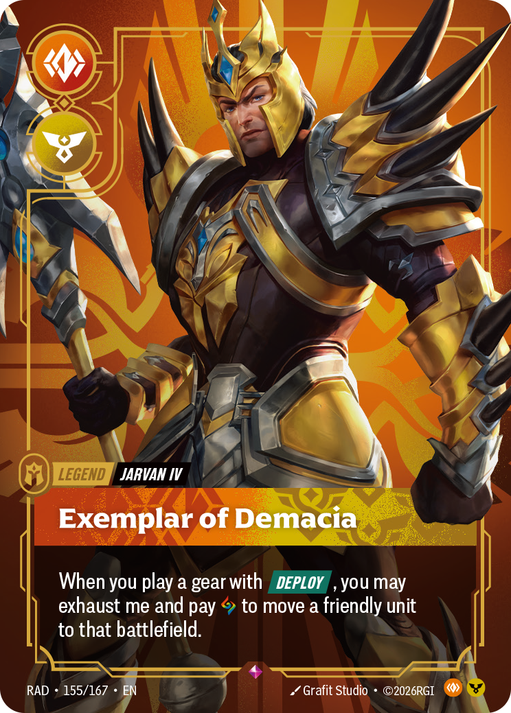 Exemplar of Demacia (Radiance RAD-155/167)