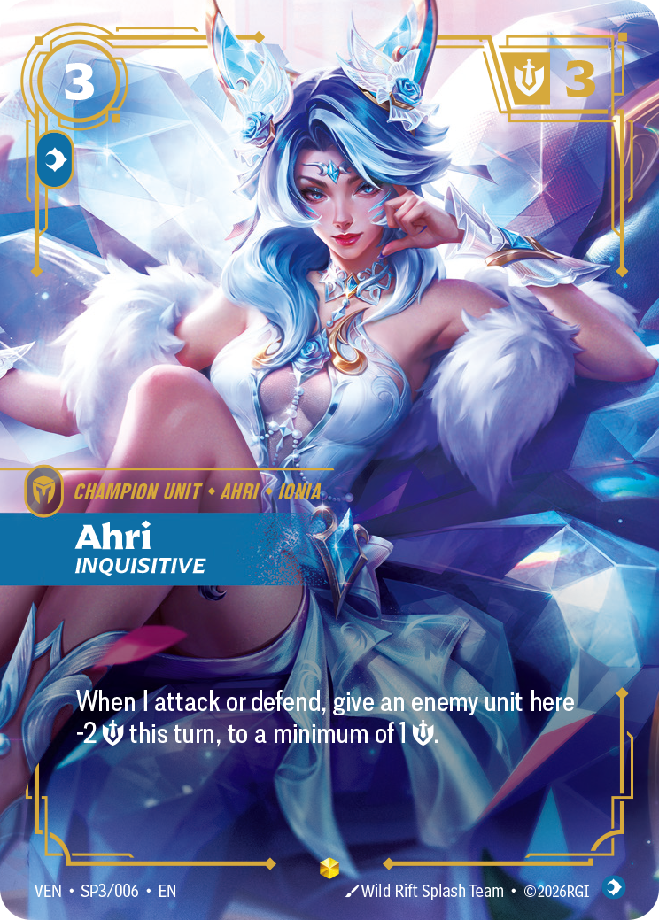 Ahri, Inquisitive (Vendetta VEN-SP3-6)