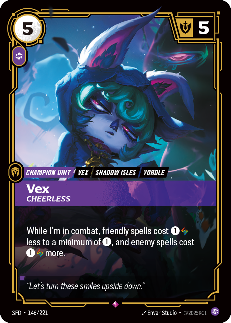 Vex - Cheerless (Spiritforged SFD-146)