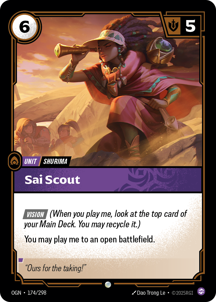 Sai Scout (Origins OGN-174)