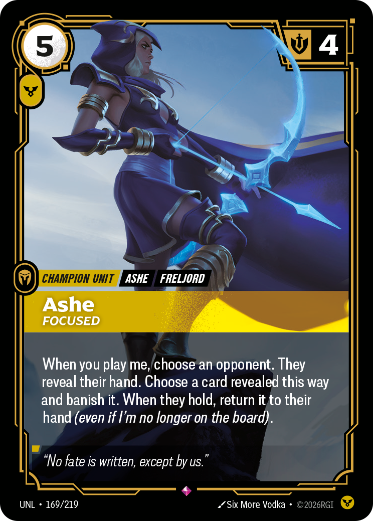 Ashe - Focused (Unleashed UNL-169)