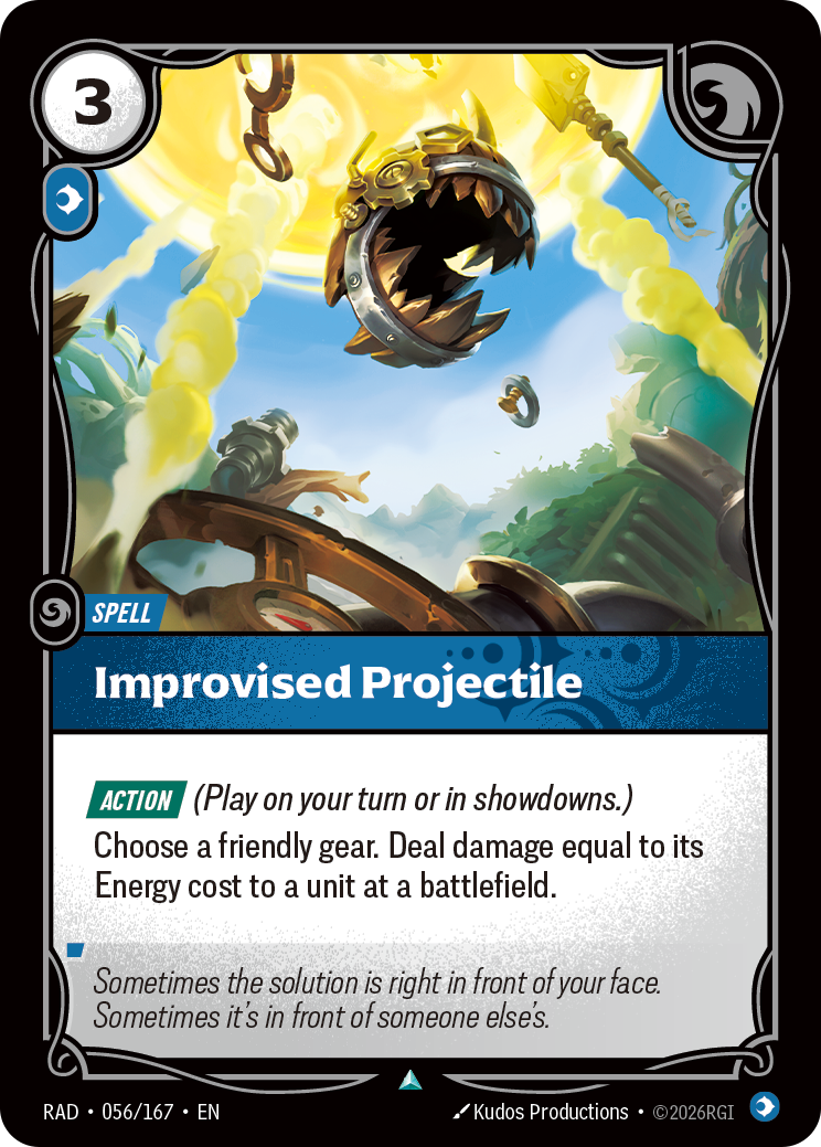 Improvised Projectile (Radiance RAD-056/167)