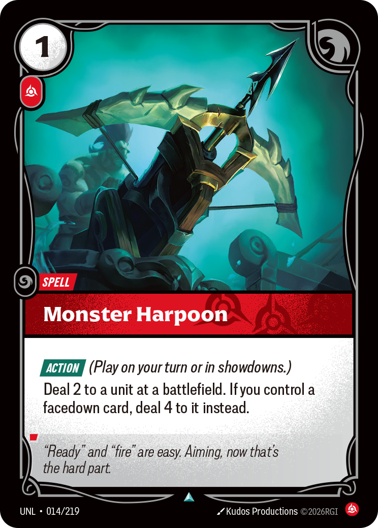 Monster Harpoon (Unleashed UNL-014)