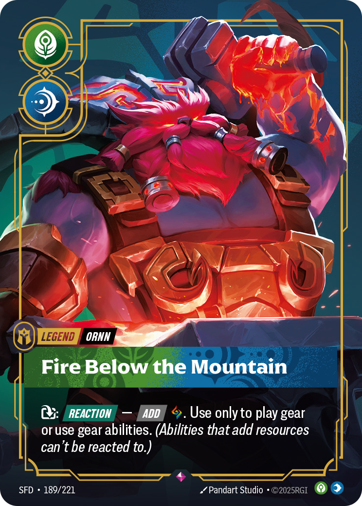 Ornn - Fire Below the Mountain (Spiritforged SFD-189)