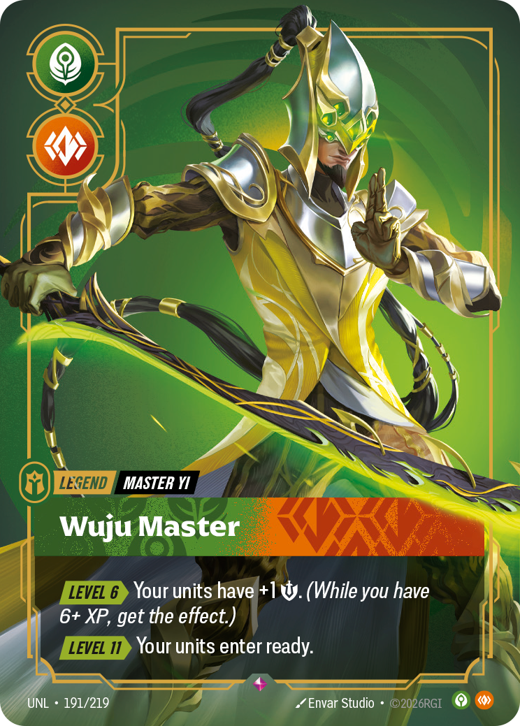 Master Yi - Wuju Master (Unleashed UNL-191)