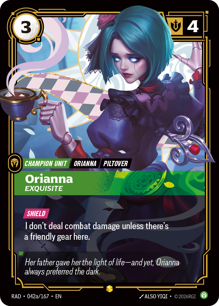 Orianna, Exquisite (Radiance RAD-042a/167)