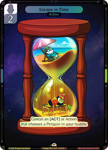 093 - Escape in Time - Foil
