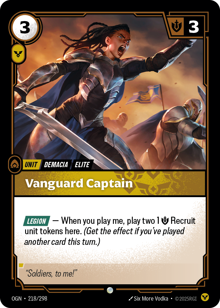 Vanguard Captain (Origins OGN-218)