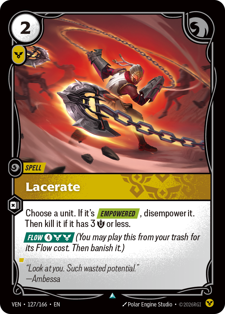 Lacerate (Vendetta VEN-127)