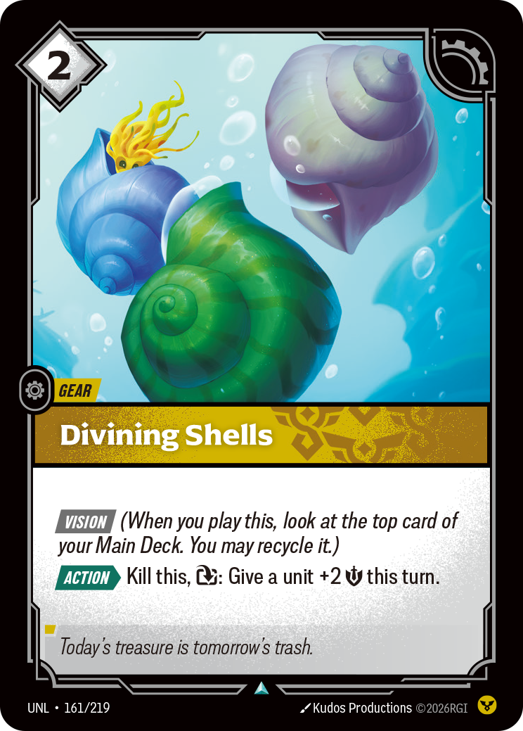 Divining Shells (Unleashed UNL-161)