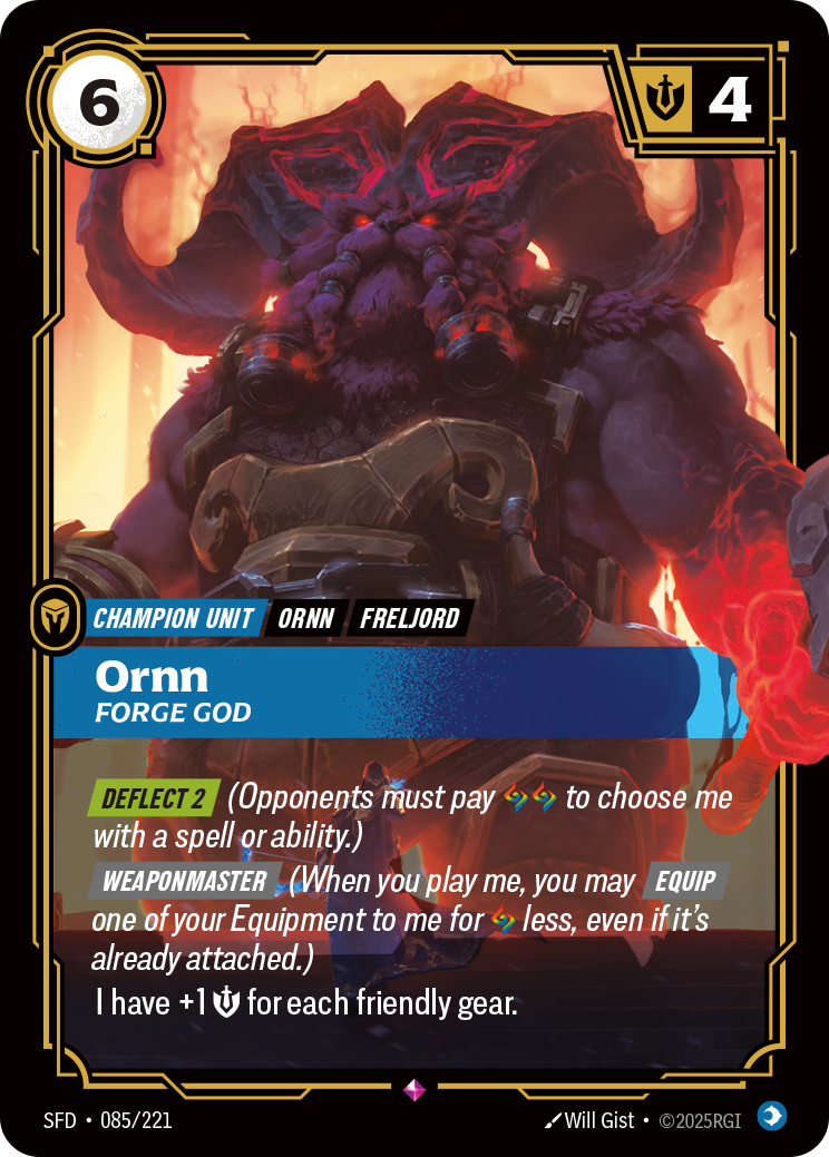 Ornn - Forge God (Spiritforged SFD-085)