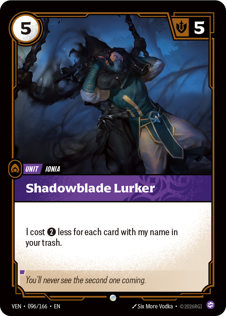 Shadowblade Lurker (Vendetta VEN-096)