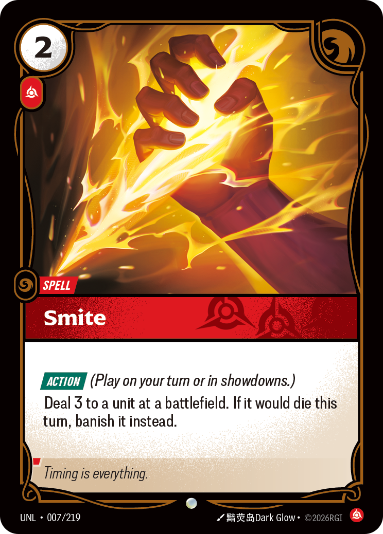 Smite (Unleashed UNL-007)