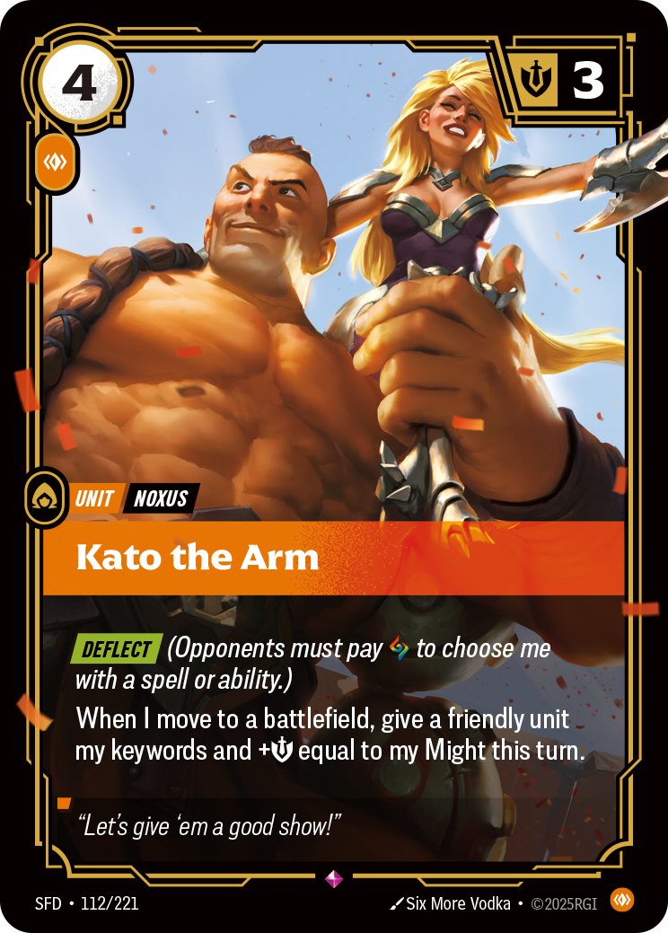Kato the Arm (Spiritforged SFD-112)
