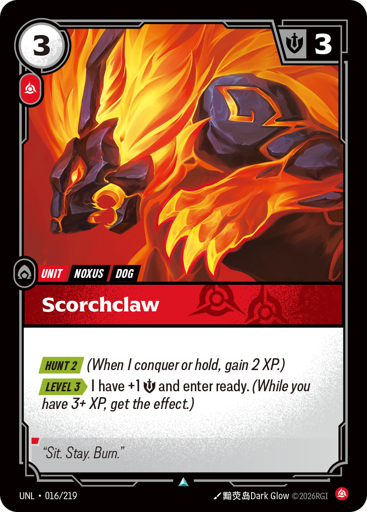 Scorchclaw (Unleashed UNL-016)