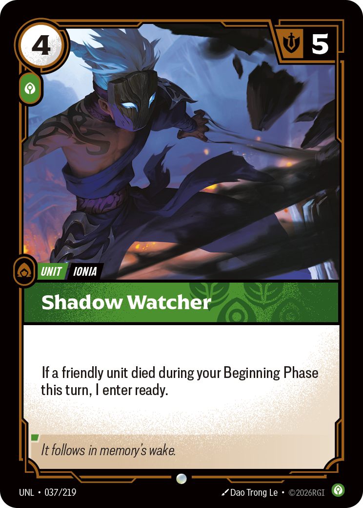 Shadow Watcher (Unleashed UNL-037)
