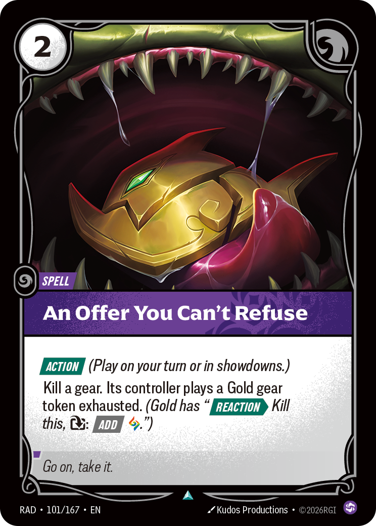 An Offer You Can't Refuse (Radiance RAD-101/167)