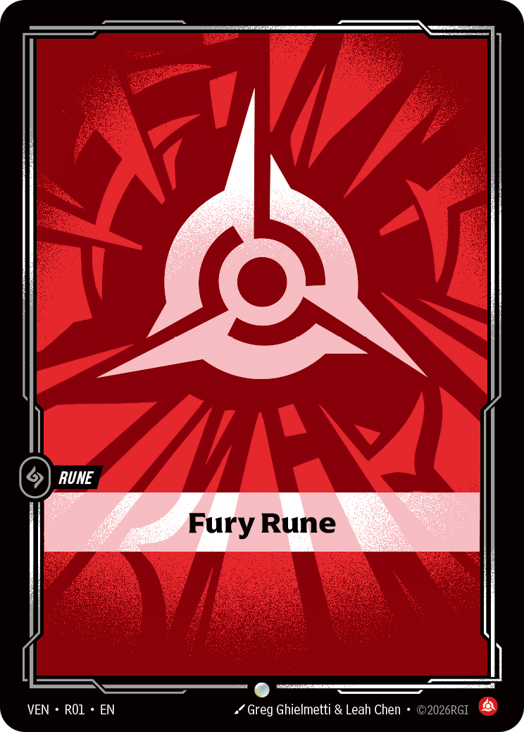 Fury Rune (Vendetta VEN-R01)