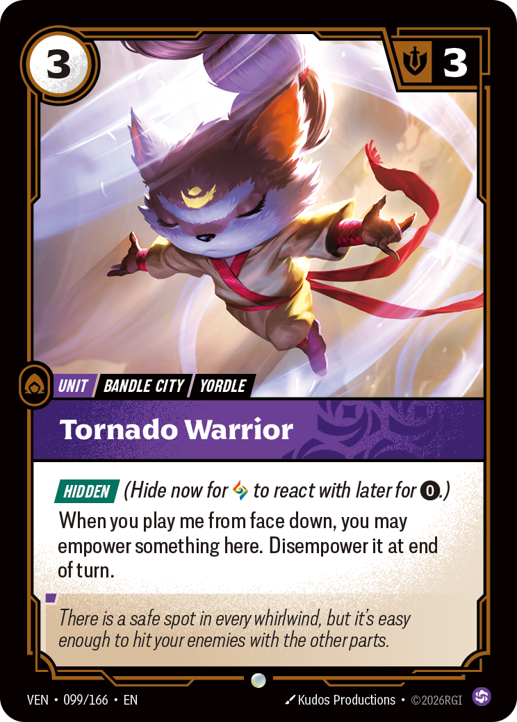 Tornado Warrior (Vendetta VEN-099)