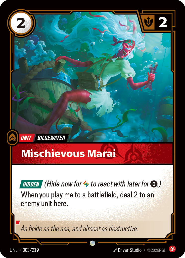 Mischievous Marai (Unleashed UNL-003)