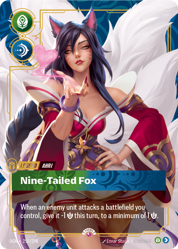Ahri - Nine-Tailed Fox (Origins OGN-255)