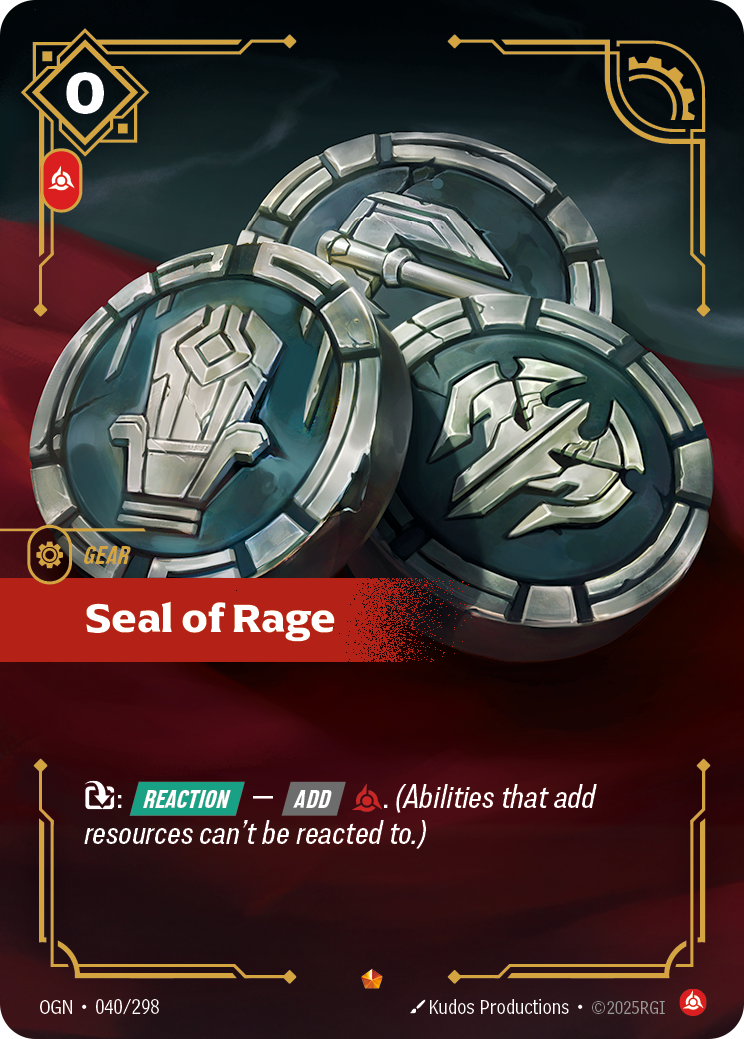 Seal of Rage (Origins OGN-040)